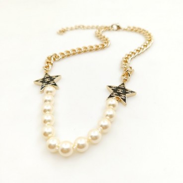 샤넬 여성 골드 목걸이 - Chanel Womens Gold Necklace 