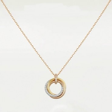 까르띠에 여성 골드 목걸이 - Cartier Womens Gold Necklace 