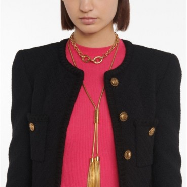 입생로랑 여성 골드 목걸이 - Saint Laurent Womens Gold Nacklace 