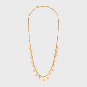 셀린느 여성 골드 목걸이 - Celine Womens Gold Necklace