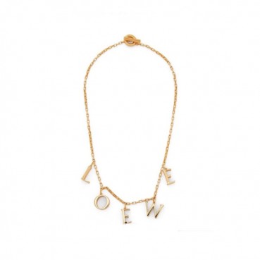 로에베 여성 골드 목걸이 - Loewe Womens Gold Necklace 