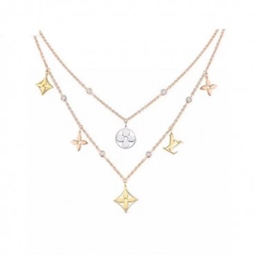 루이비통 여성 옐로우 골드 목걸이 - Louis vuitton Womens Yellow Gold Necklace 