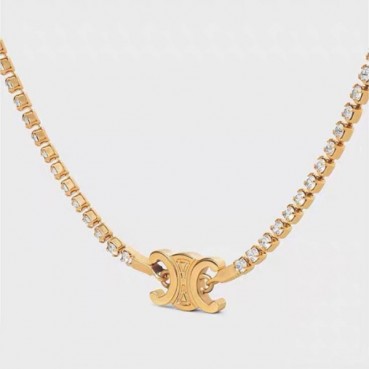 셀린느 여성 골드 목걸이 - Celine Womens Gold Necklace