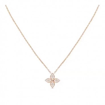 루이비통 여성 로즈 골드 목걸이 - Louis vuitton Womens Rose Gold Necklace 