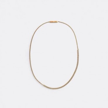 보테가베네타 남/녀 골드 목걸이 - Bottega veneta Unisex Gold Necklace 