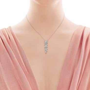 티파니 여성 화이트 골드 목걸이 - Tiffany Womens White Gold Necklace