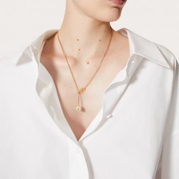 발렌티노 여성 골드 목걸이 - Valentino Womens Gold Necklace 
