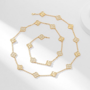 반클리프 아펠 여성 옐로우 골드 목걸이 - Van Cleef&Arpels Womens Yellow Gold Necklace 
