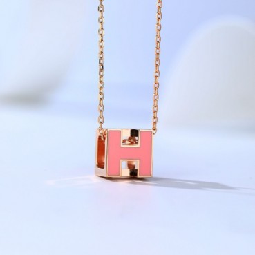 에르메스 여성 핑크 목걸이 - Hermes Womens Pink Necklace 