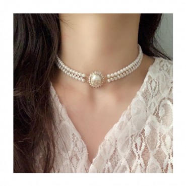 샤넬 여성 진주 목걸이 - Chanel Womens Gold Necklace 
