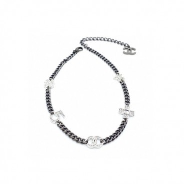 샤넬 여성 이니셜 목걸이 - Chanel Womens Black Necklace 