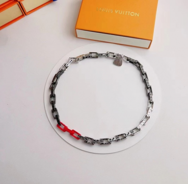 Louis Vuitton Mens Necklace - 루이비통 남성용 목걸이 ACC0440.(실버)