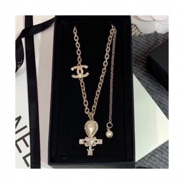Chanel 2020 Ladies Necklace - 샤넬 2020 여성용 목걸이 ACC0413.(옐로우골드)