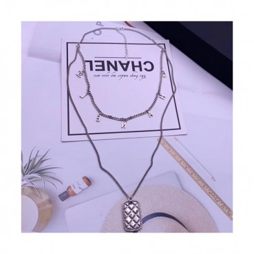 Chanel 2020 Ladies Necklace - 샤넬 2020 여성용 목걸이 ACC0412.(실버)