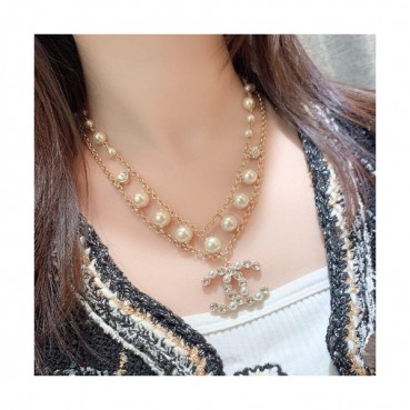 Chanel 2020 Ladies Necklace - 샤넬 2020 여성용 목걸이 ACC0294.(옐로우골드)