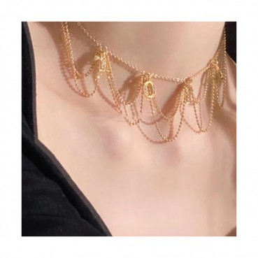Dior 2020 Ladies Necklace - 디올 2020 여성용 목걸이 ACC0264.(옐로우골드)