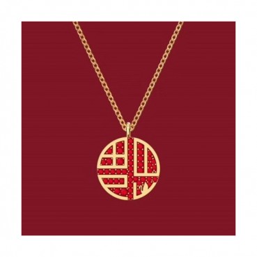 Swarovski 2020 Ladies Necklace - 스와로브스키 2020 여성용 목걸이 ACC0234.(옐로우골드)