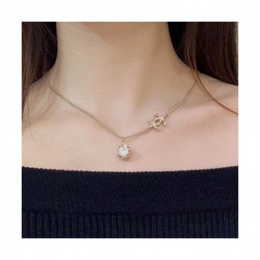 Chanel 2020 Ladies Necklace - 샤넬 2020 여성용 목걸이 ACC0205.(옐로우골드)