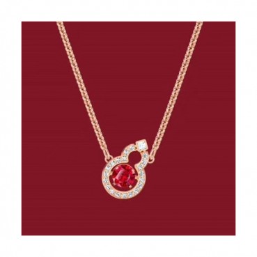 [럭셔리]Swarovski 2020 Ladies Necklace - 스와로브스키 2020 여성용 목걸이 ACC0203.(로즈골드)