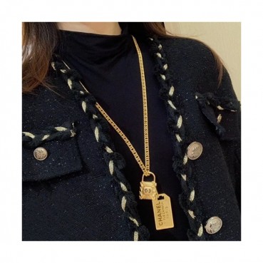 Chanel 2020 Ladies Necklace - 샤넬 2020 여성용 목걸이 ACC0189.(옐로우골드)
