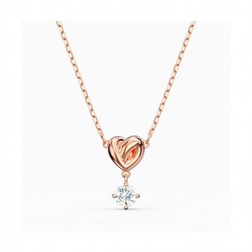 [럭셔리]Swarovski 2020 Ladies Necklace - 스와로브스키 2020 여성용 목걸이 ACC0032.(실버,로즈골드)