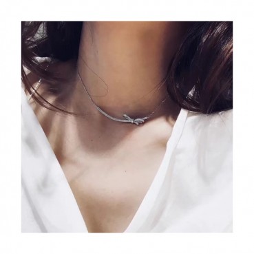 Chanel 2020 Ladies Necklace - 샤넬 2020 여성용 목걸이 ACC0026.(실버)