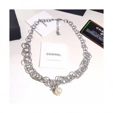 Chanel 2020 Ladies Necklace - 샤넬 2020 여성용 목걸이 ACC0023.(실버)