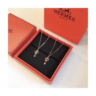 Hermes choker 18k Gold - 에르메스 여성용 18K도금 목걸이 18K도금 Her0013.2컬러(화이트 골드,로즈 골드)