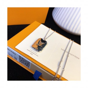 LouisVuitton  Choker  18k White Gold - 루이비통 여성용  18K도금 화이트 골드 목걸이 Lou0043.