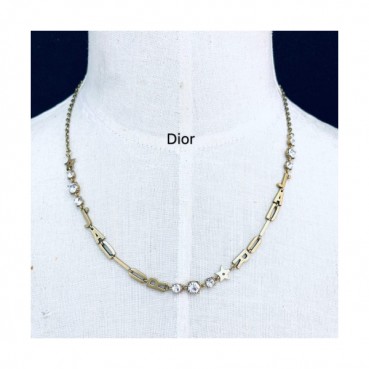 Dior Vintage Choker  - 디올 여성용 빈티지 목걸이Dio0025.(옐로우 골드)