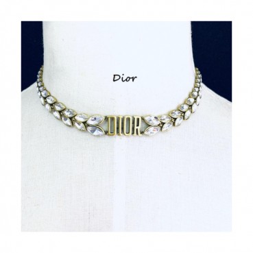 Dior Vintage Choker  - 디올 여성용 빈티지 목걸이Dio0024.(옐로우 골드)