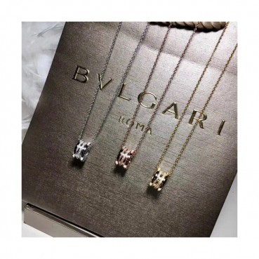 BULGARI Choker  18k rose gold/white gold/yellow gold - 불가리 여성용  18K도금 로즈 골드/화이트 골드/옐로우 골드 목걸이 Bul0053.