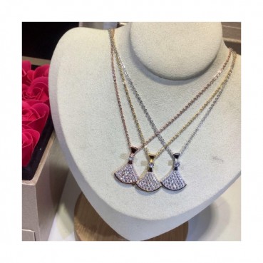 BULGARI Choker  18k rose gold/white gold/yellow gold - 불가리 여성용  18K도금 로즈 골드/화이트 골드/옐로우 골드 목걸이 Bul0052.