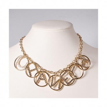 CHANEL Choker 18k Yellow Gold - 샤넬 여성용 목걸이 18K도금 옐로우 골드.CHA0070.