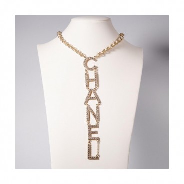 CHANEL Choker 18k Yellow Gold - 샤넬 여성용 목걸이 18K도금 옐로우 골드.CHA0069.