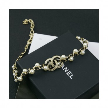 CHANEL Choker 18k Yellow Gold - 샤넬 여성용 목걸이 18K도금 옐로우 골드.CHA0068.