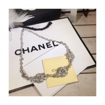 CHANEL choker 18k WHITE Gold - 샤넬 여성용  목걸이 18K도금 화이트 골드.CHA0067.