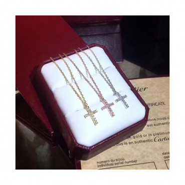 CARTIER choker 18k white gold/ yellow gold/rose gold.- 까르띠에 여성용  목걸이 18K도금 화이트 골드/옐로우 골드/로즈 골드.CAR0025.