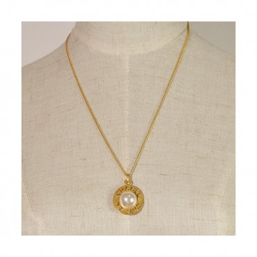 CHANEL Choker 18k Yellow Gold - 샤넬 여성용 목걸이 18K도금 옐로우 골드.CHA0063.