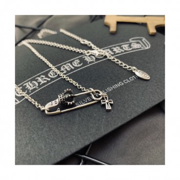 Chrome hearts Mm/Wm casual  Neck lace - 크롬하츠 남자 캐쥬얼 실버 목걸이 Chr0002.