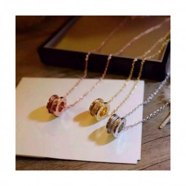 BULGARI Choker  18k White Gold/Rose Gold/Yellow Gold - 불가리 여성용  18K도금 화이트 골드/로즈 골드/옐로우 골드 목걸이 Bul0013.