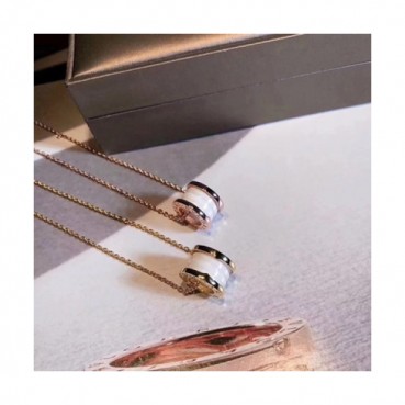 BULGARI Choker  18k Yellow Gold/Rose Gold - 불가리 여성용  18K도금 옐로우 골드/로즈 골드 목걸이 Bul0008.