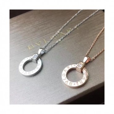BULGARI Choker  18k White Gold/ROSE Gold  -블가리 여성용 목걸이 18K도금 화이트 골드/로즈 골드 Bul0006.