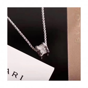 BULGARI Choker  18k White Gold/ROSE Gold  -블가리 여성용 목걸이 18K도금 화이트 골드/로즈 골드 Bul0005