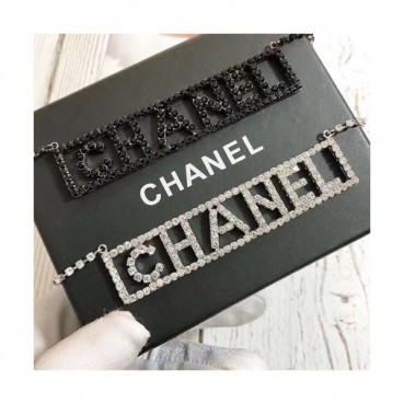 CHANEL Choker  18k Gold  - 샤넬  여성용 목걸이 18K도금 골드(화이트,블랙)