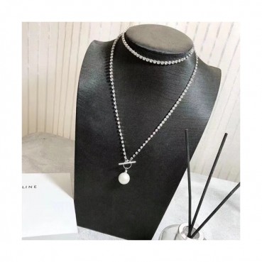 CELINE Choker  18k  White Gold  - 셀리느  여성용 목걸이 18K도금 화이트 골드