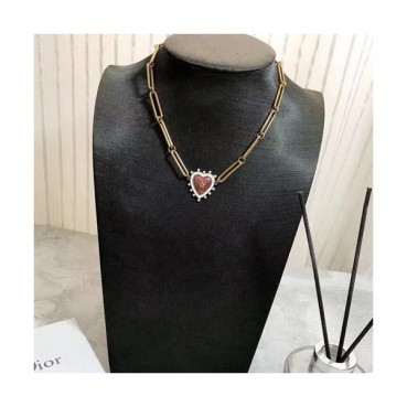 Dior   Choker  18k Rose Gold  - 디올  여성용 목걸이 18K도금 로즈 골드 목걸이