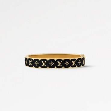 루이비통 여성 나노그램 에나멜 팔찌 - Louis vuitton Womens Nanogram Enamel Bracelet 