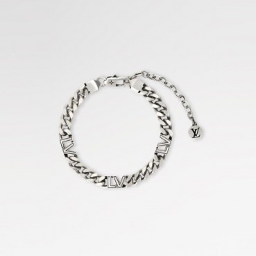 루이비통 남성 모노그램 팔찌 - Louis vuitton Mens Monogram Bangle 