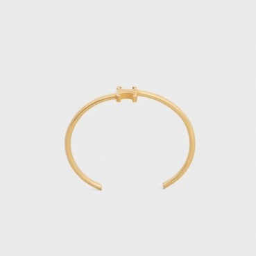 셀린느 여성 골드 팔찌 - Celine Womens Gold Bangle 